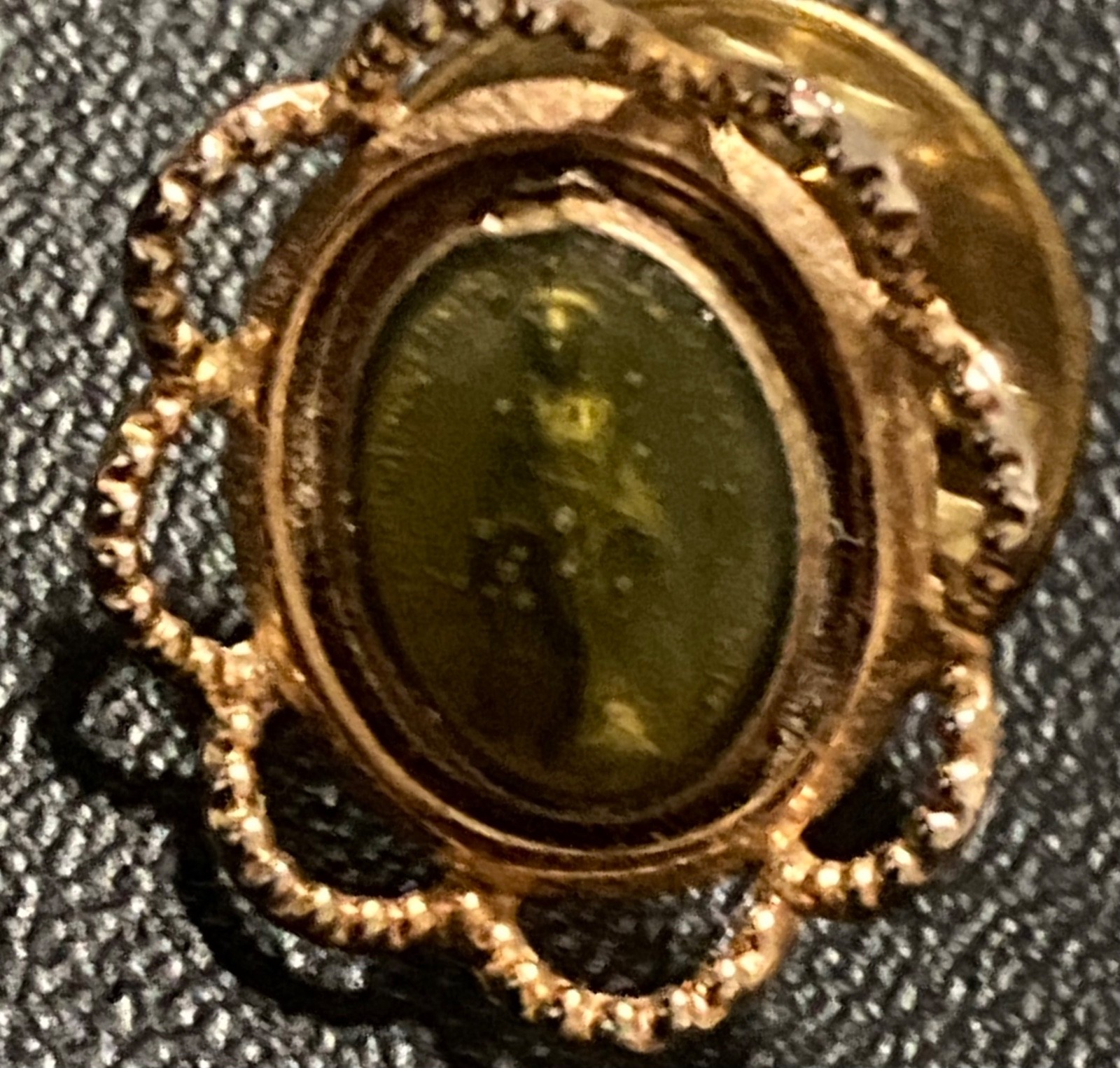 Vintage St Dymphna Pin