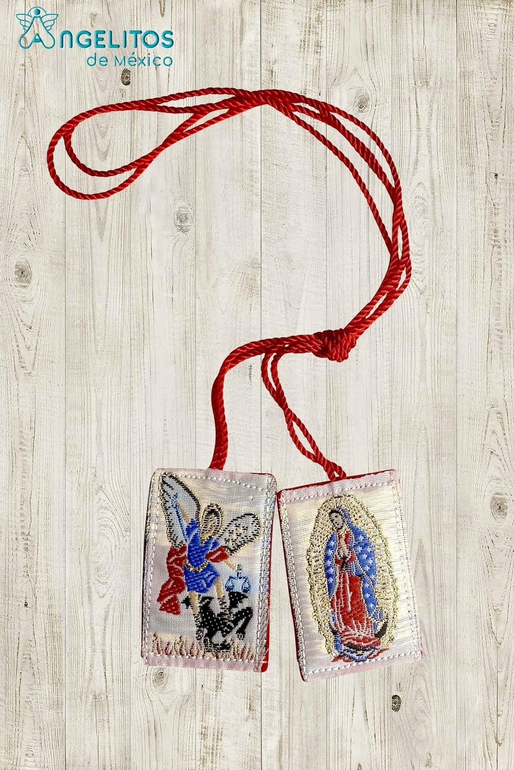 Red Scapular of Saint Michael: Spiritual Protection & Adjustable Necklace Design