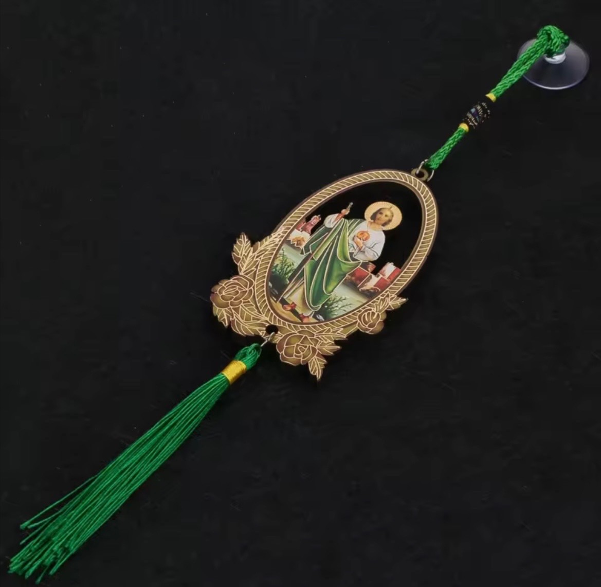 St. Jude Home Protector Cross Door Hanger Decor San Judas Tadeo Colgar
