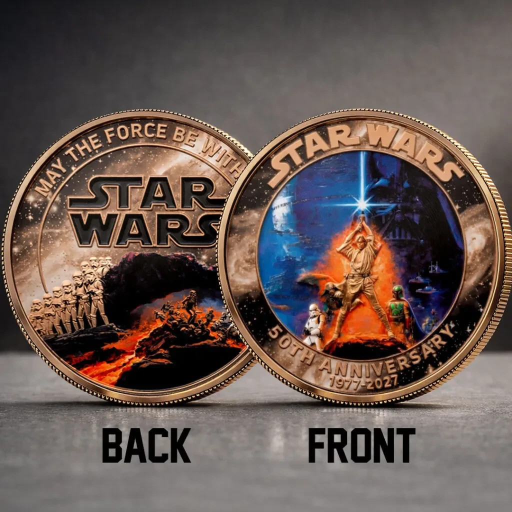 Star Wars 50th Anniversary 2027 Commemorative Coin
