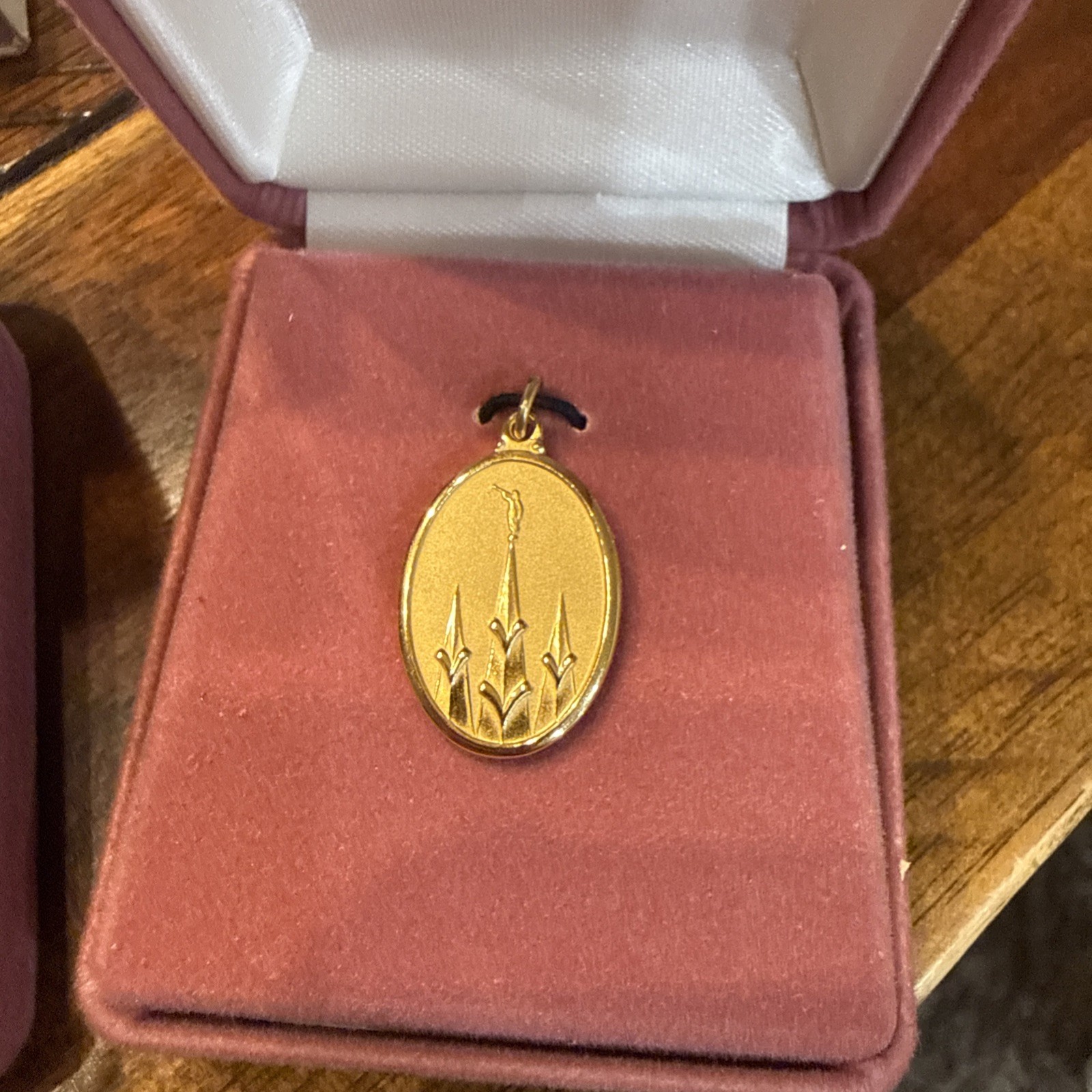 LDS Mormon Young Women Personal Progress Medallion Pendant Set 3 Temple Scriptur