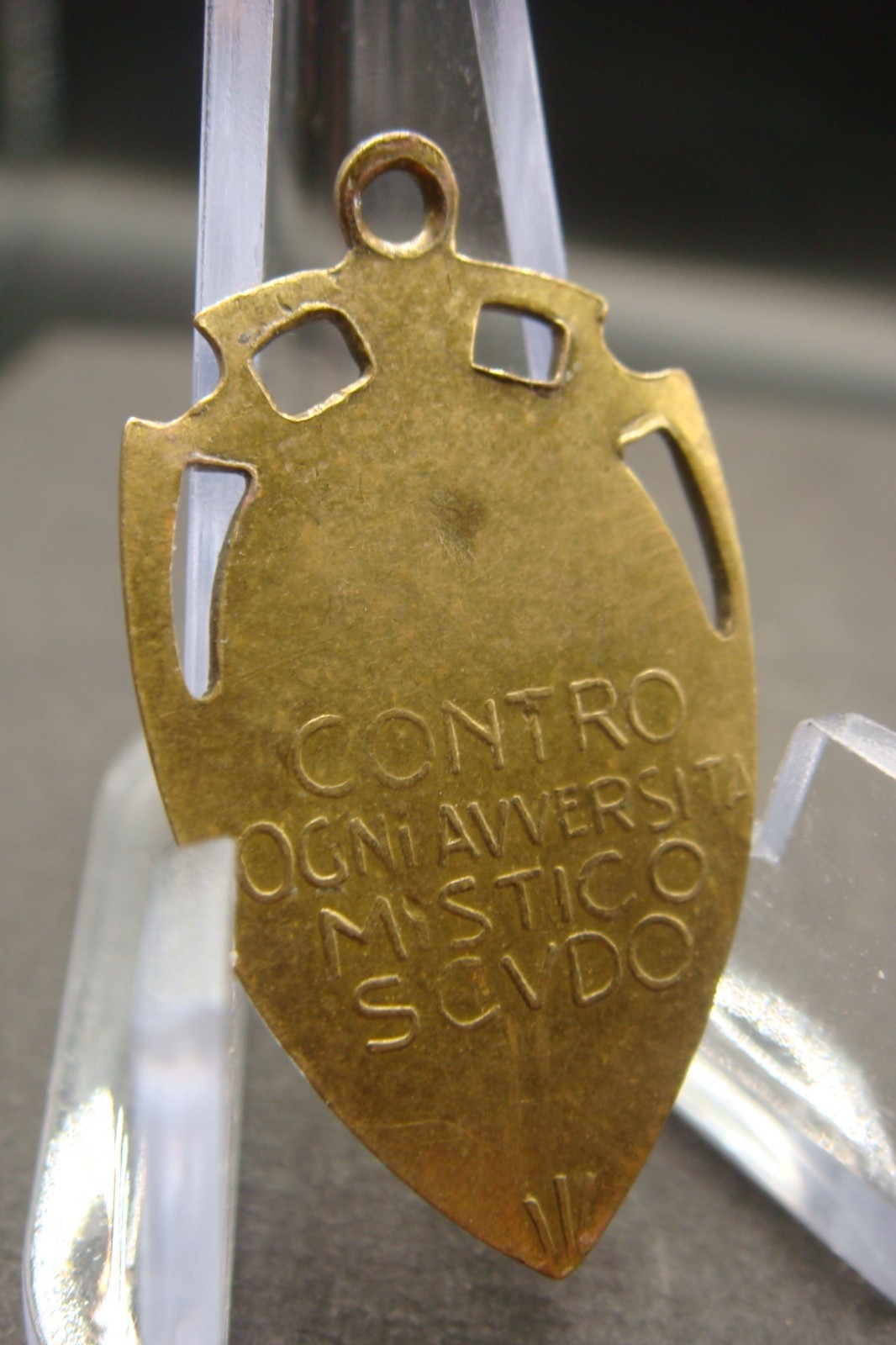 Rare Vintage Saint Anthony of Padua Medal – Italian Mystic Shield Protection