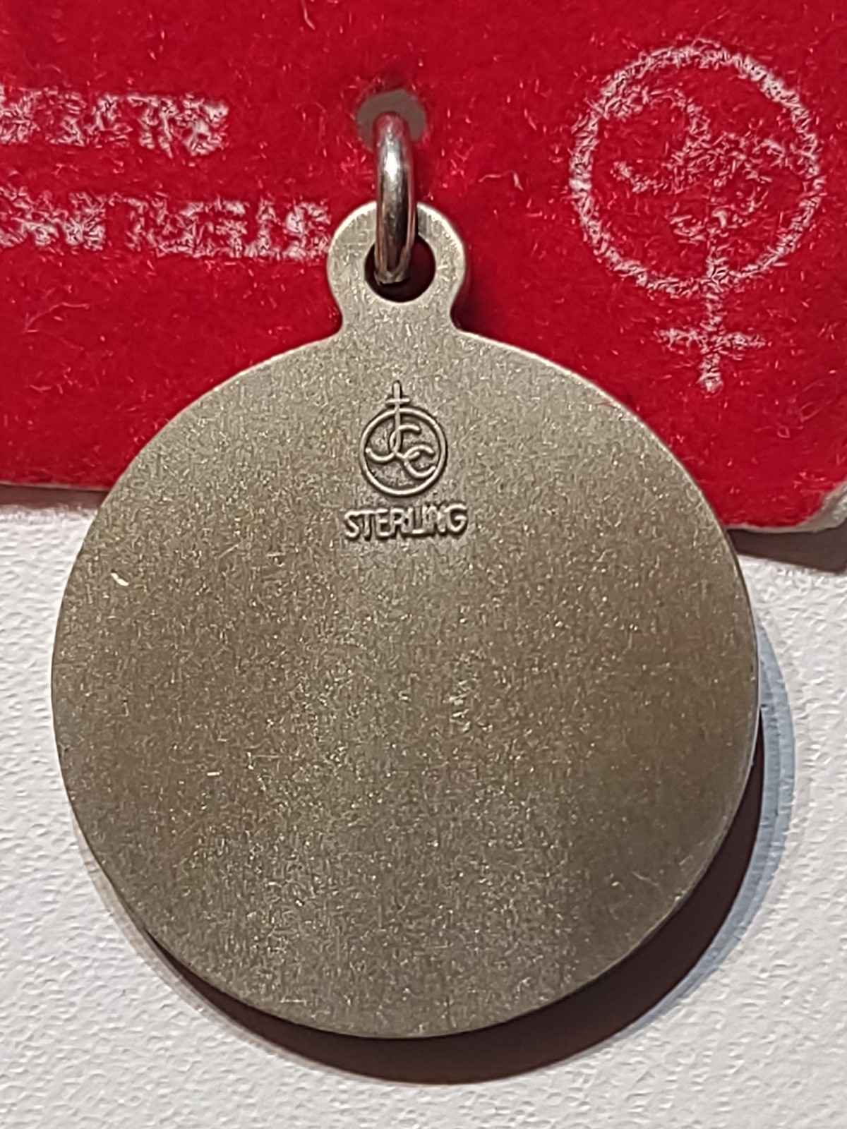 Vintage Sterling Silver St. Jude Medal