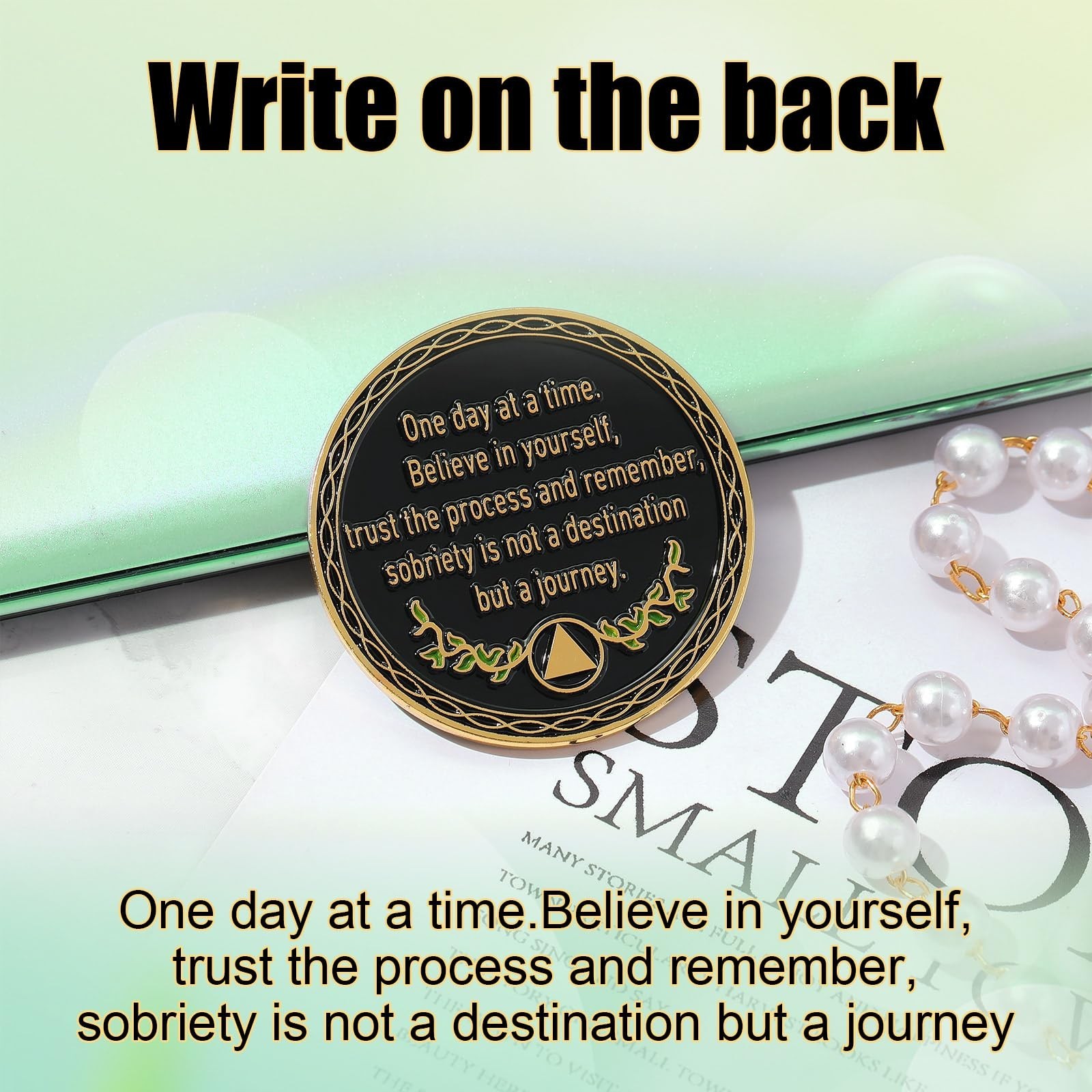 Ferreve Sobriety Coin Recovery Anniversary Token Sobriety Gifts AA Chips and …
