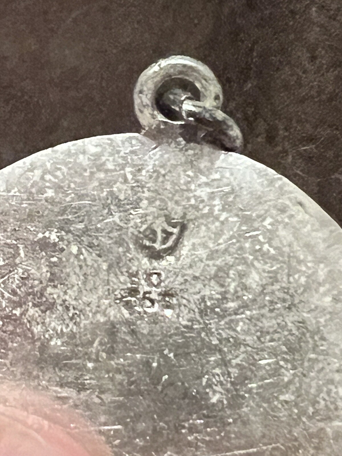 SAN CRISTOBAL JESUS CHRIST Religious STERLING SILVER PENDANT / Charm