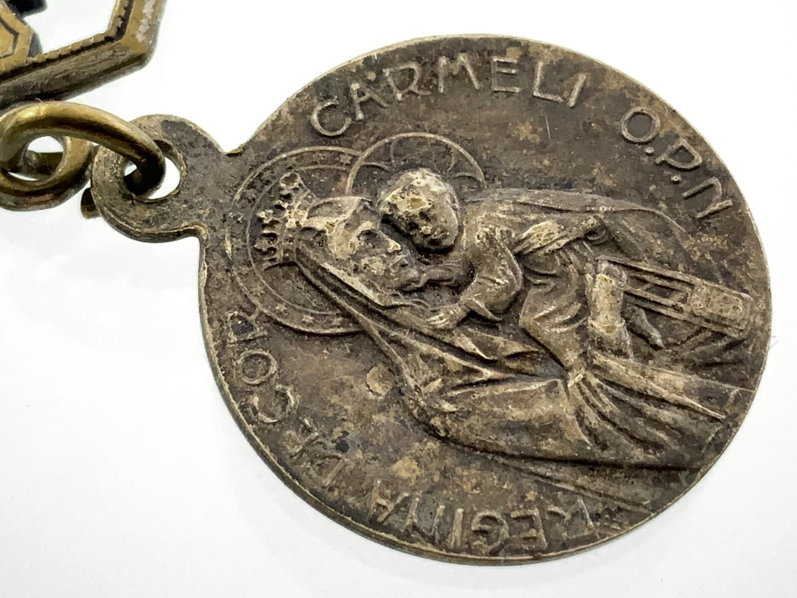 French Catholic Medal Holy Christ Our Lord Religious Pendant II172