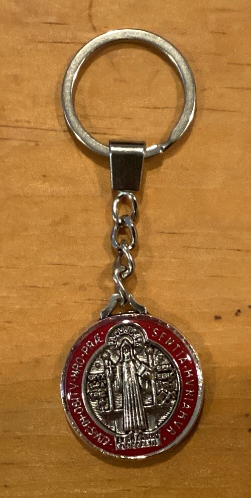 llavero De San Benito Abad, St Benedicth Keychain