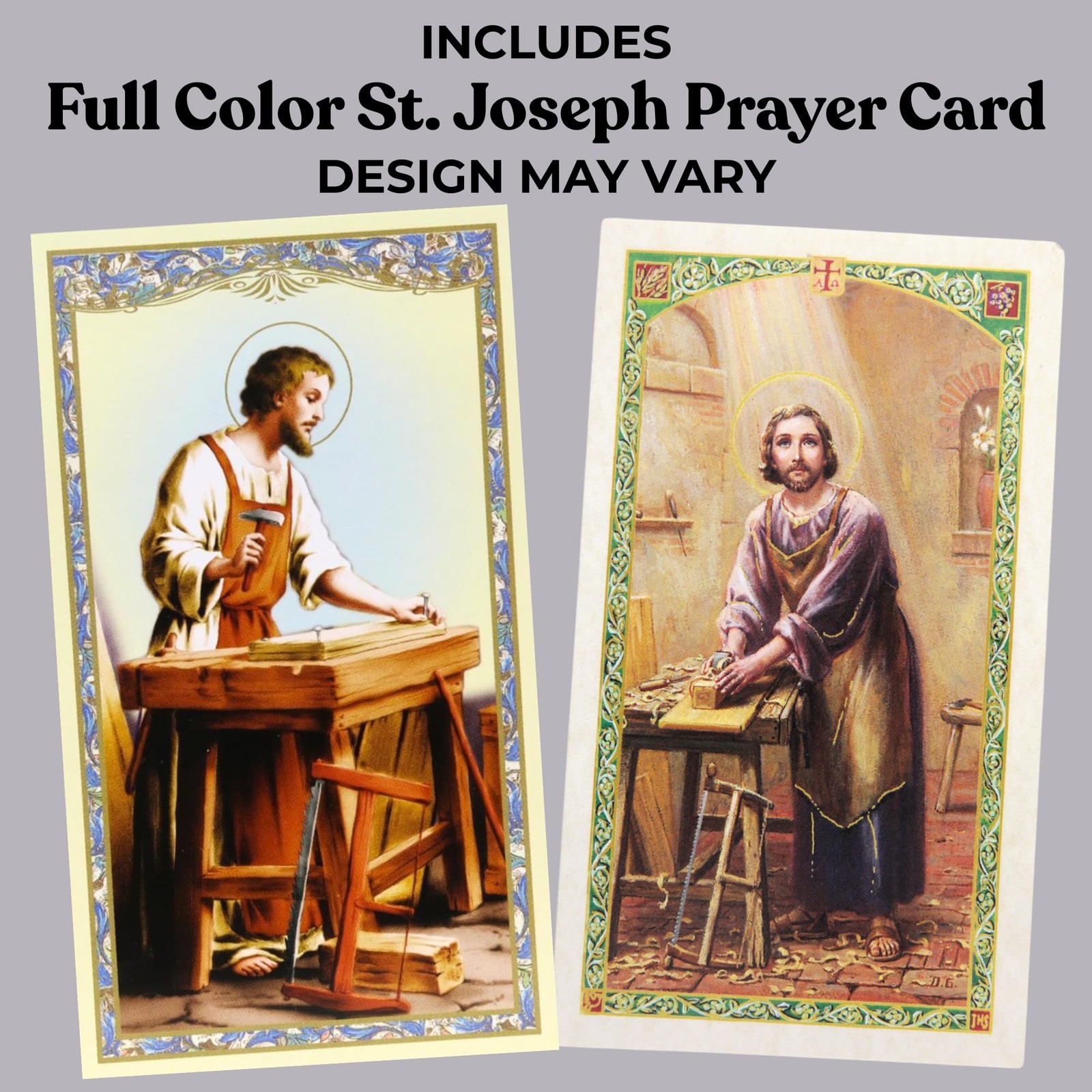 Needzo Saint Joseph Statue Home Seller Kit with Prayer Card and Burial Instru…