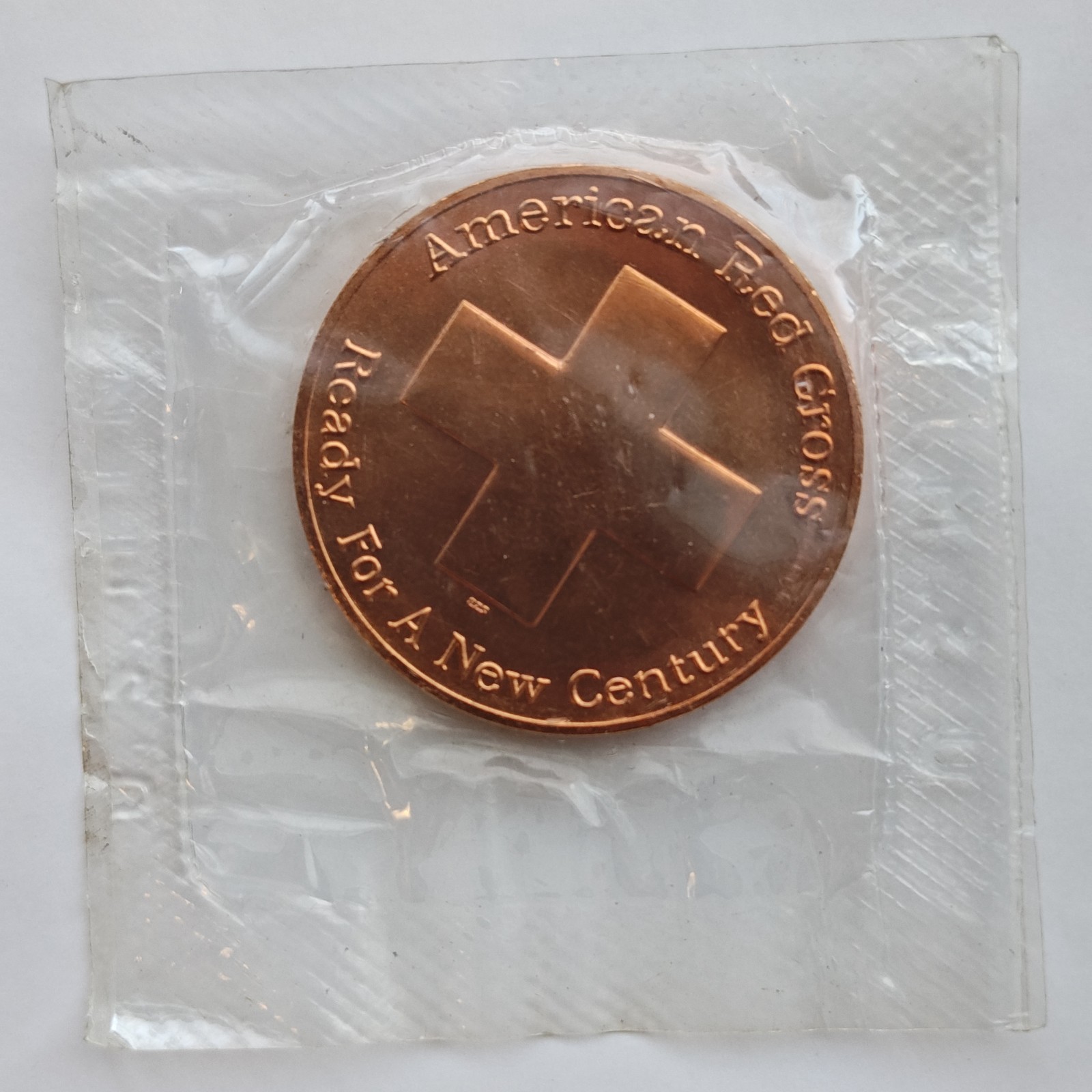 1881–1981 Red Cross Bronze Medal • Sealed Original Mint Packaging • 38mm