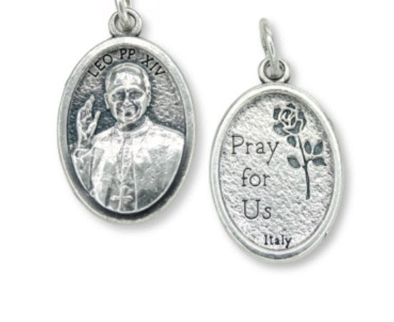 Pope Leo Medal, New Religious Medal, Made In Italy