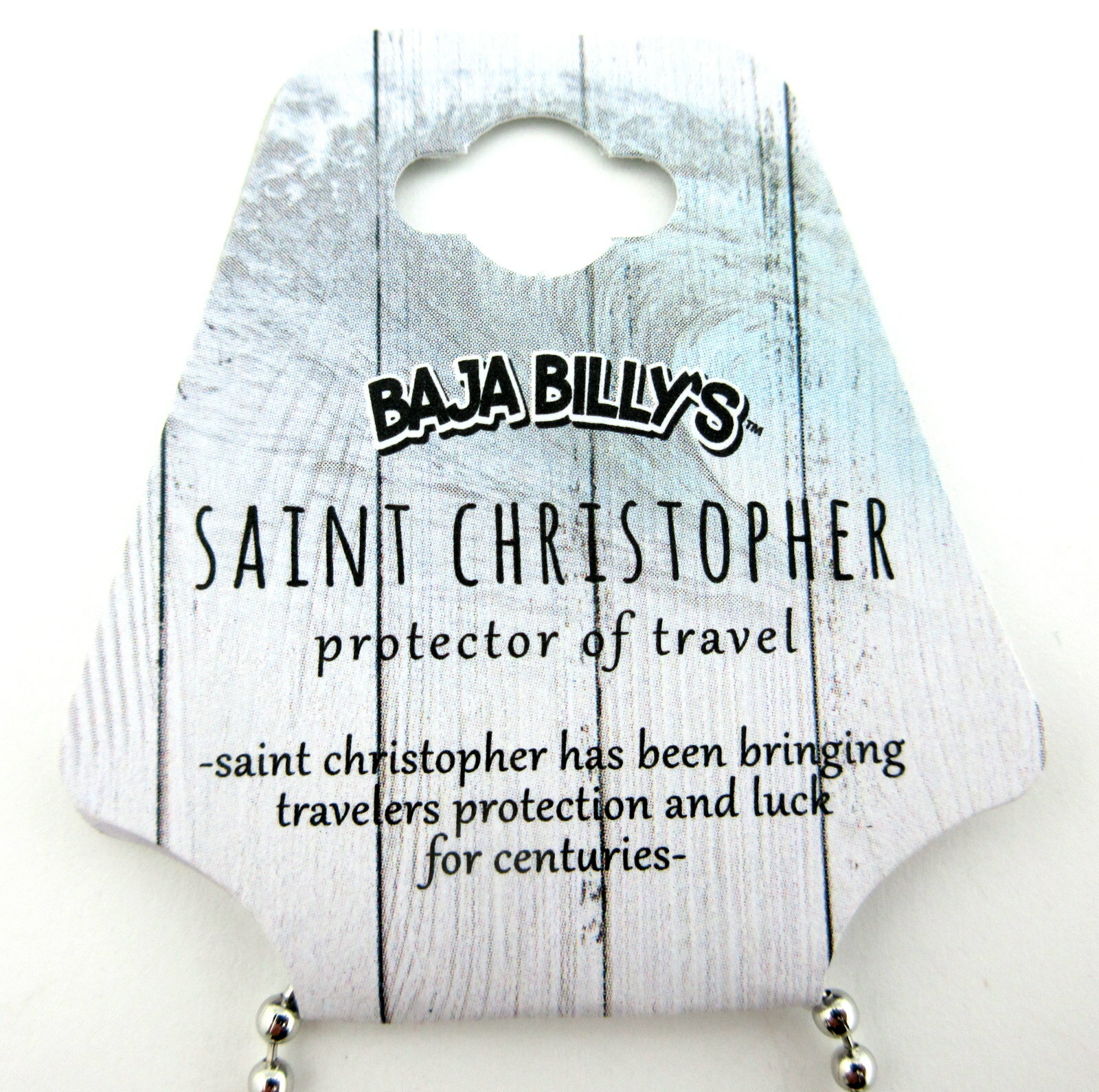 St. Christopher Surf Medal Necklace Protector of Travel rb-pi, Royal-Pink, Small