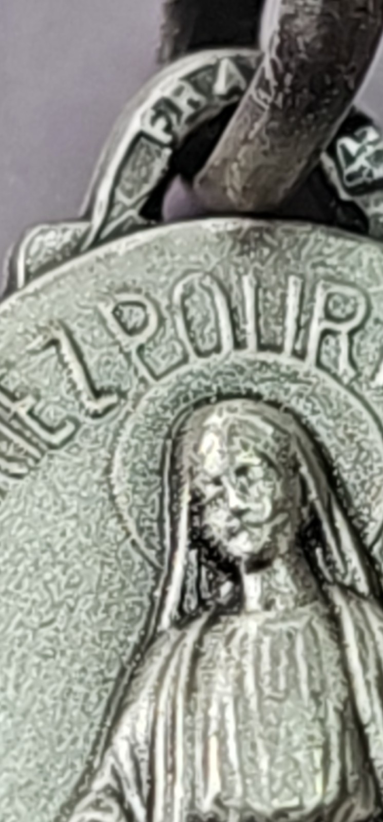 Vintage Miraculous Medal Marked 1830 France 25mm