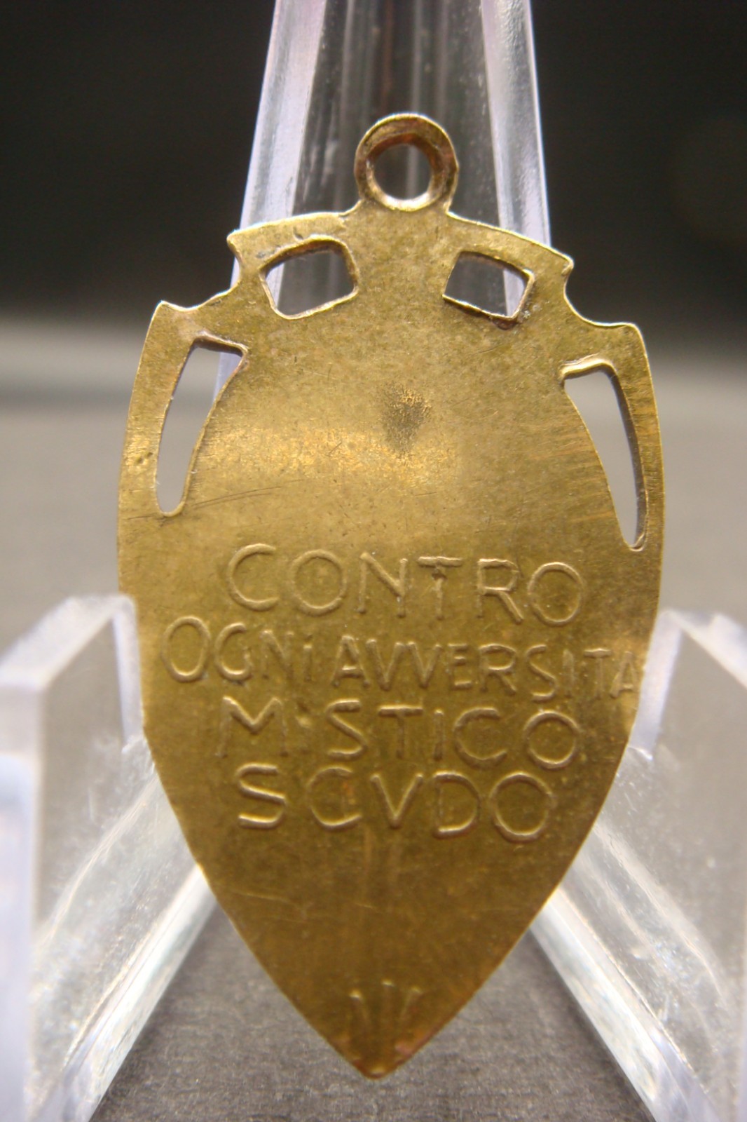 Rare Vintage Saint Anthony of Padua Medal – Italian Mystic Shield Protection