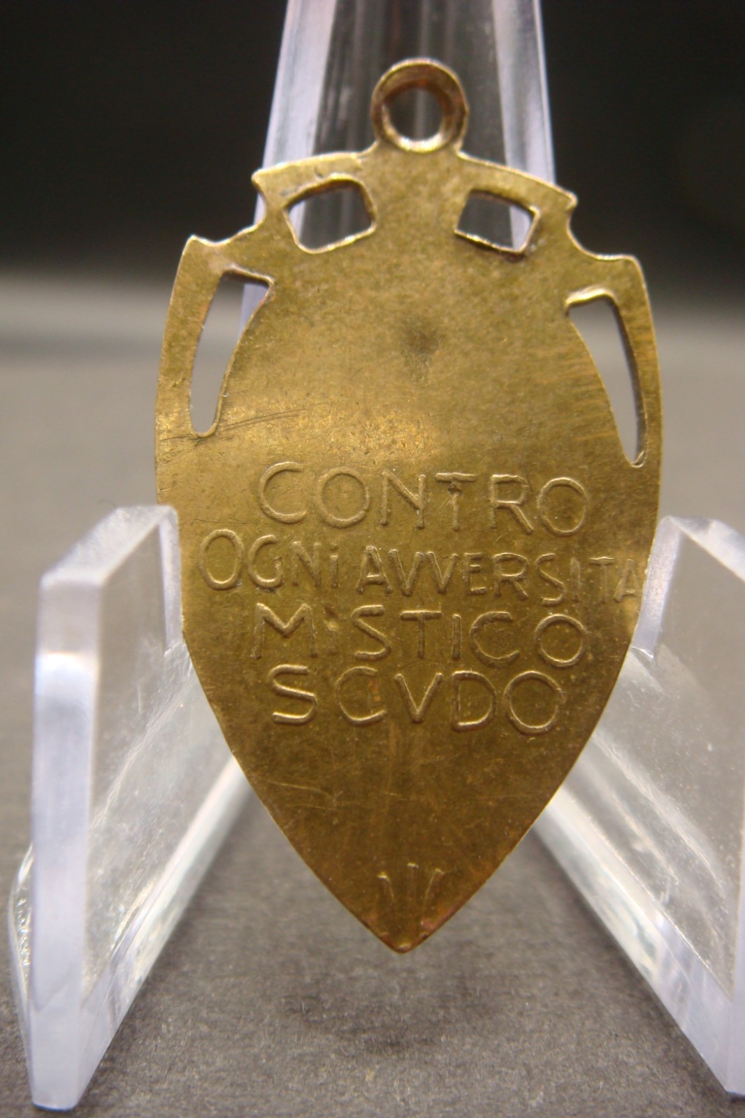 Rare Vintage Saint Anthony of Padua Medal – Italian Mystic Shield Protection