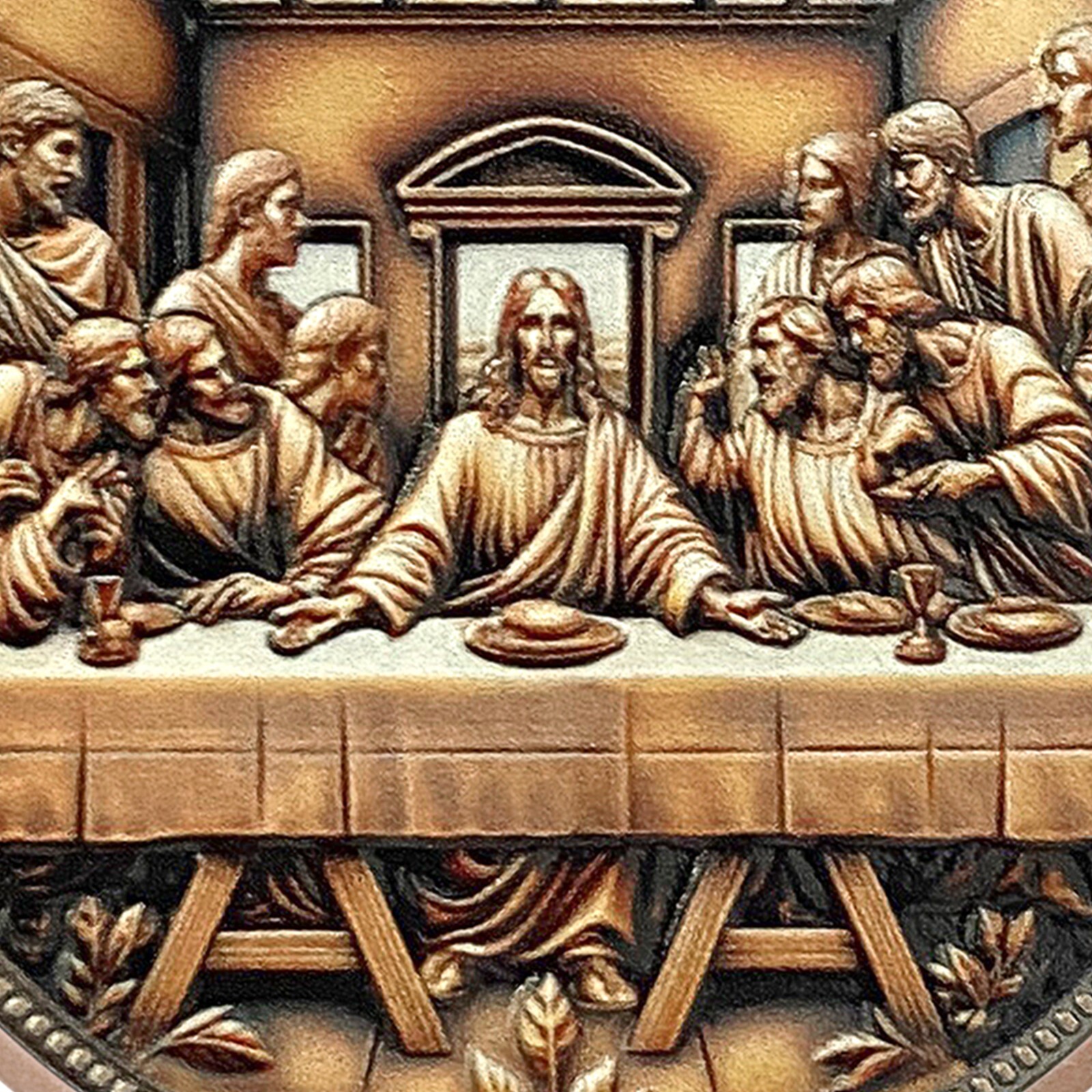 3 Pcs Jesus Christ & Last Supper Religious Coin Great Religious Keepsake Gifts