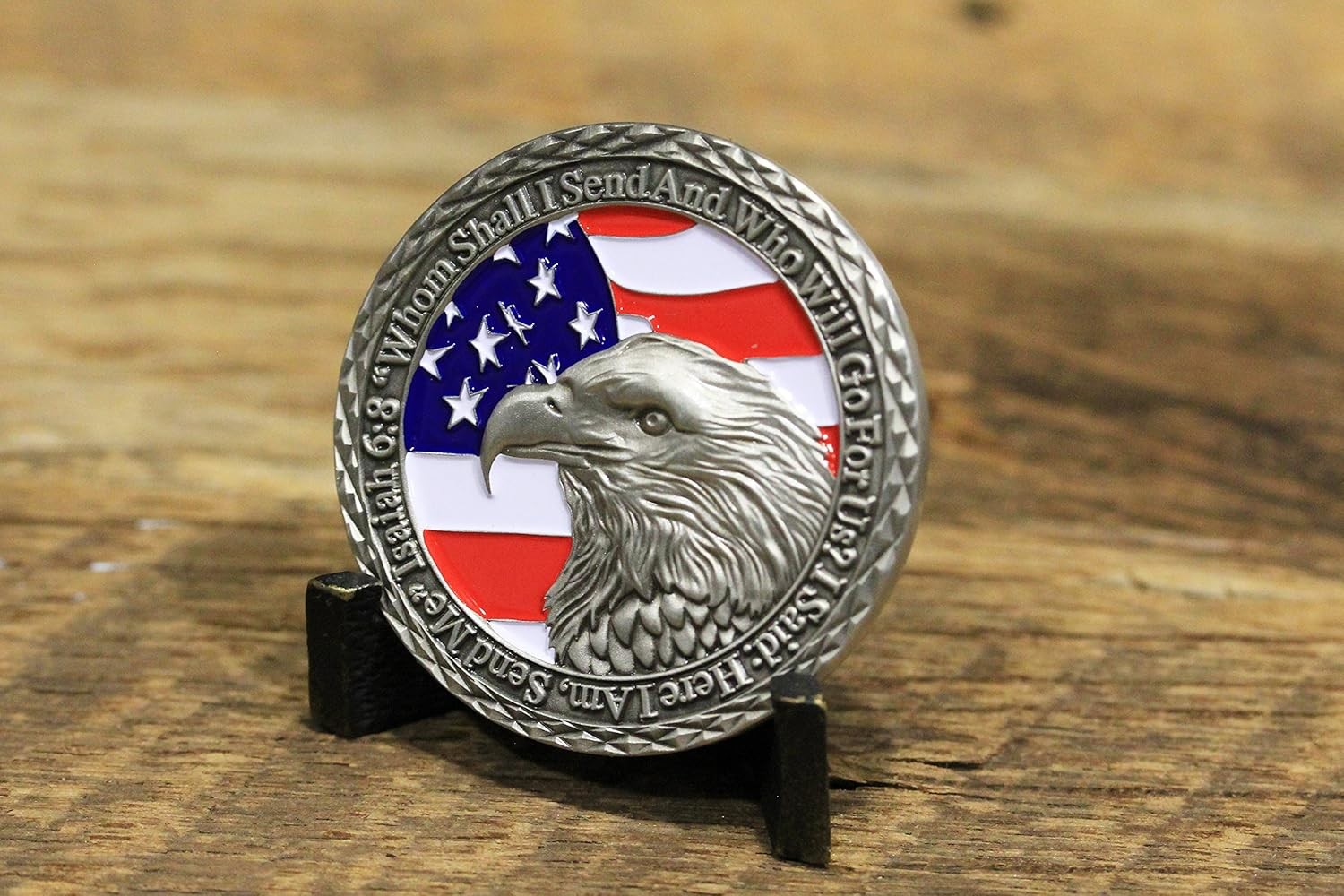 Dedication Police Challenge Coin: Law 2 Count (Pack of 1), Antique Silver