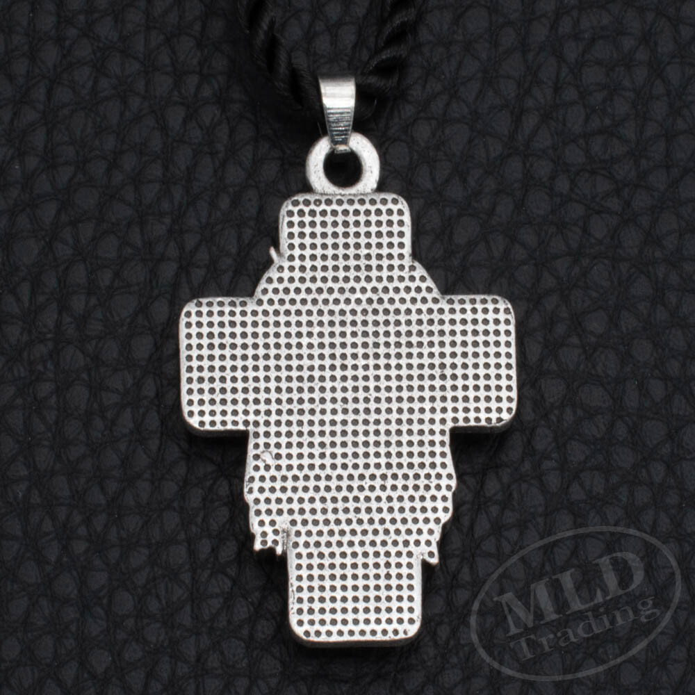 Archangel Patron Saint St Michael Battle Cross Pendant Necklace For Protection