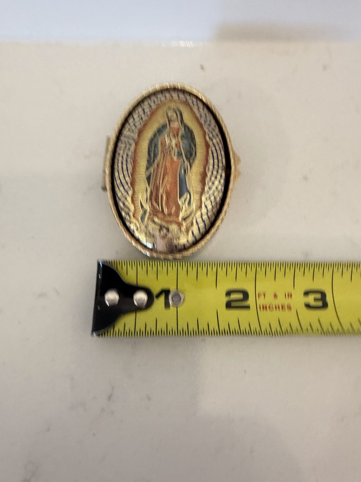 Our Lady Of Guadalupe Gold Toned-Tinket/Pill Box Made In Italy – Max Valiano