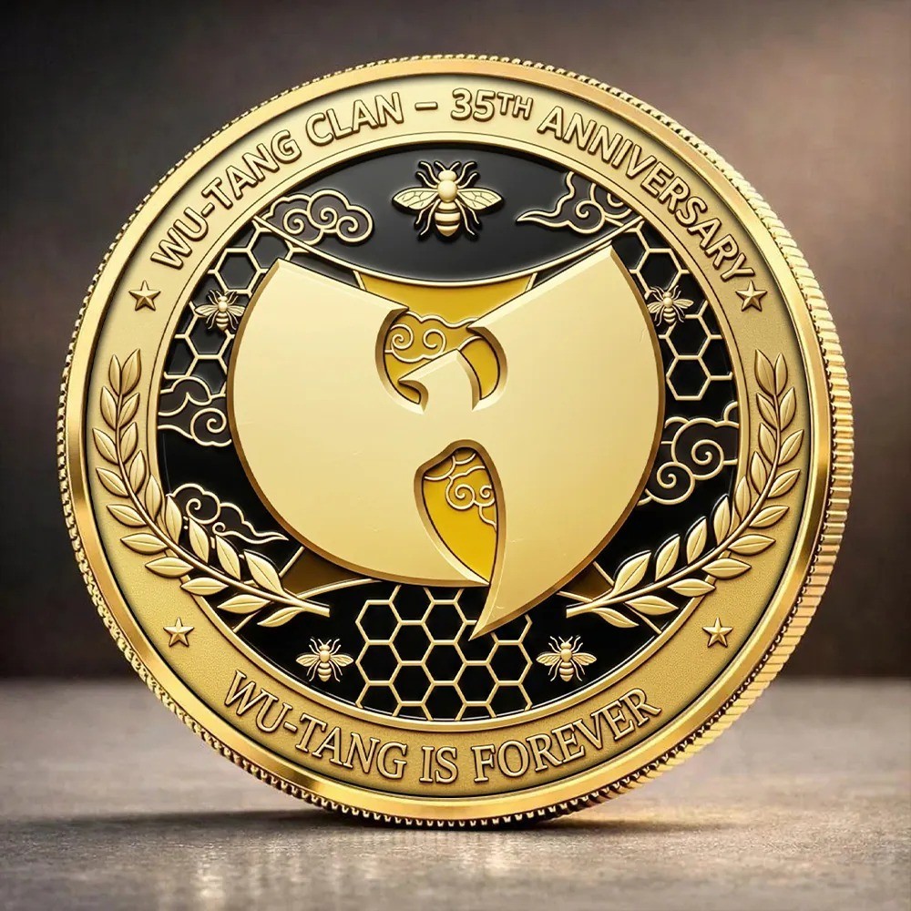 Wu-Tang Clan 35th Anniversary Commemorative Coin Wu-Tang Is Forever