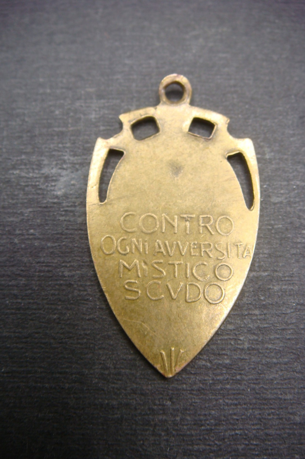 Rare Vintage Saint Anthony of Padua Medal – Italian Mystic Shield Protection
